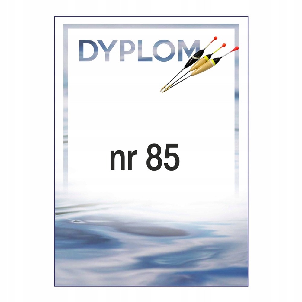DYPLOMY WĘDKARSKIE