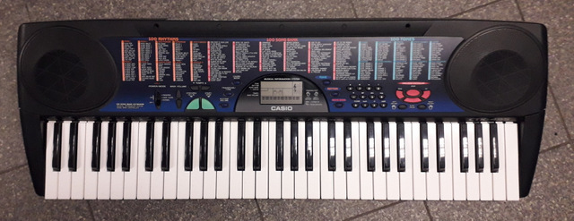 KEYBOARD CASIO CTK-495 + ZASILACZ