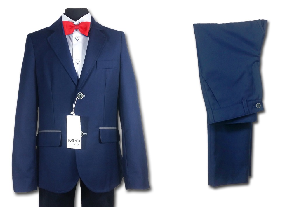 Elegancki garnitur chłopięcy LORENTO SLIM 152