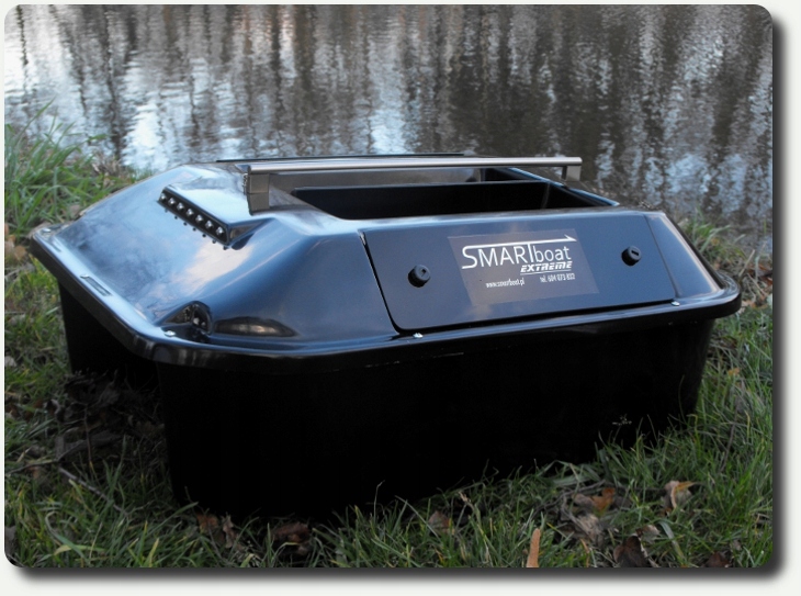 Duża Łódka Zanętowa Smart Boat UNI + Echosonda