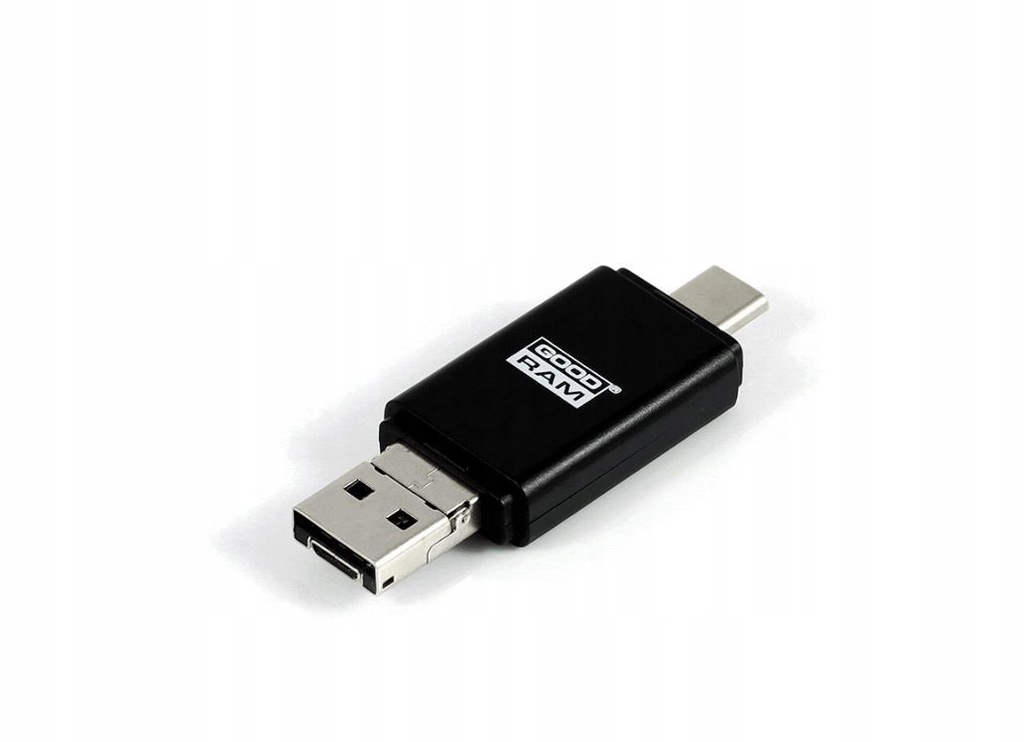 All-in-one 16GB microSD CardrRader USB-C microUSB