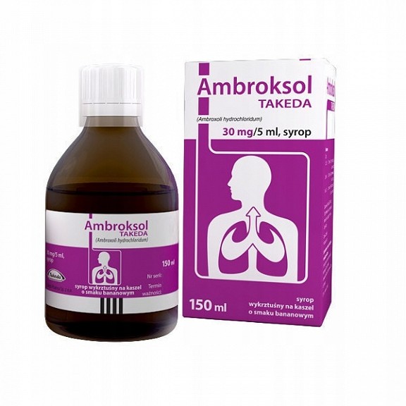 Ambroksol TAKEDA syrop 0,03 g/5ml, 150 ml