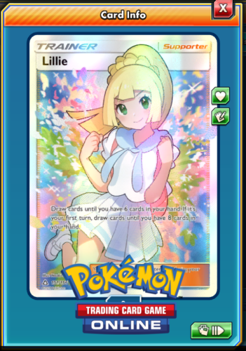 Pokemon Karta Online - Lillie 151/156 Full Art