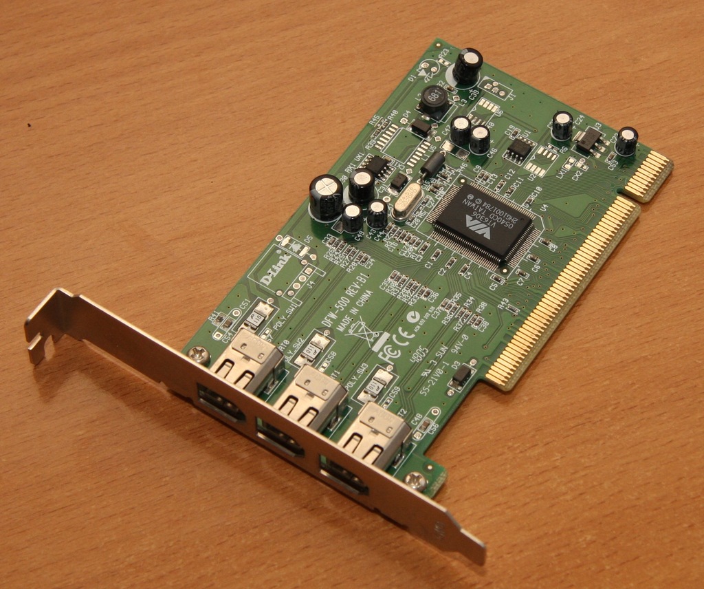 D-Link DFW-500 3-port Firewire PCI adapter