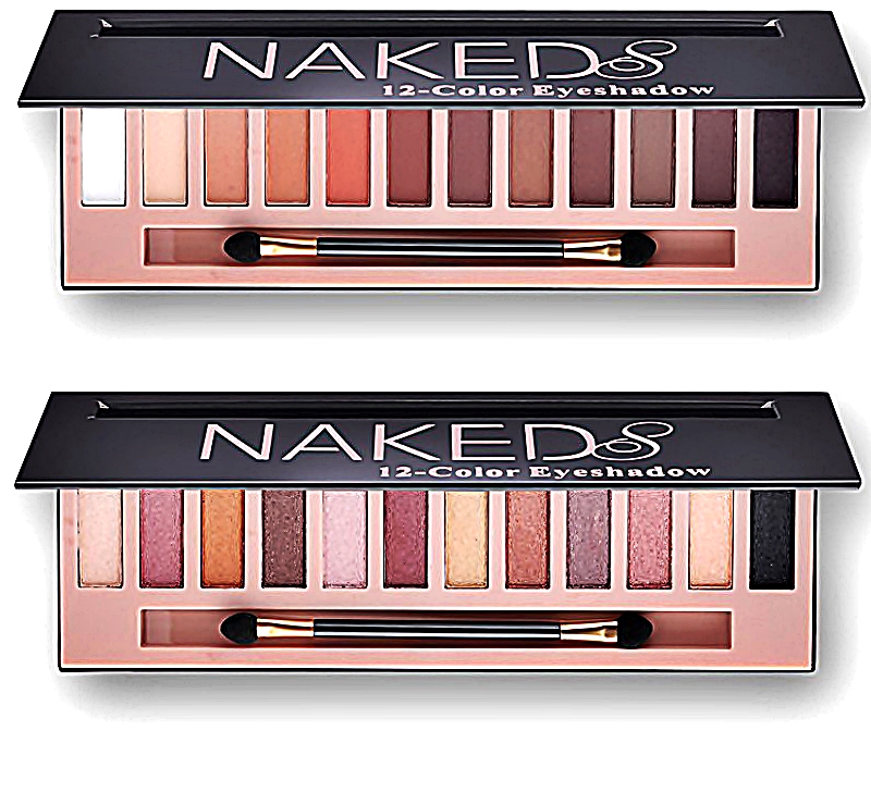 NAKED 1 2 3 NUDE ZESTAW PALETA CIENI SLEEK FACED