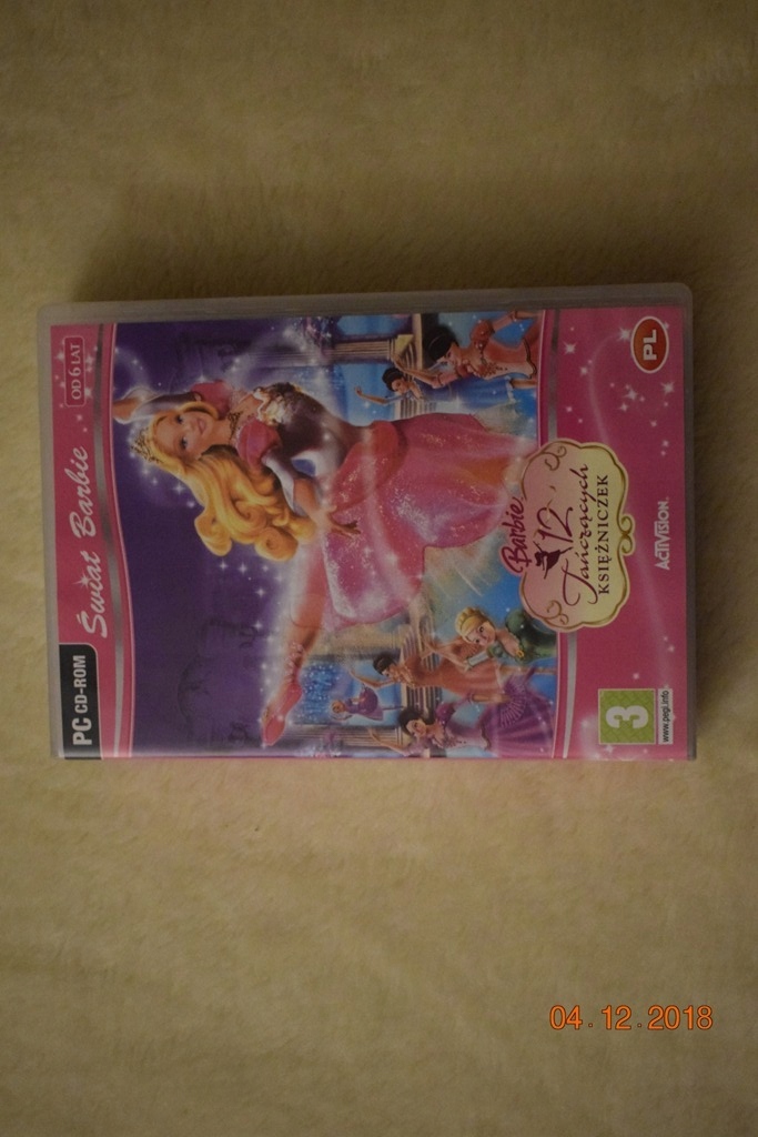 Barbie I 12 Tańczących Księżniczek Gra 66. GRA KOMP - BARBIE I 12 TAŃCZĄCYCH KSIĘŻNICZEK - 7709212245