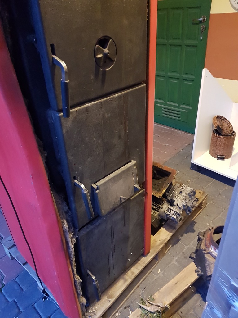 Piec na eko-groszek