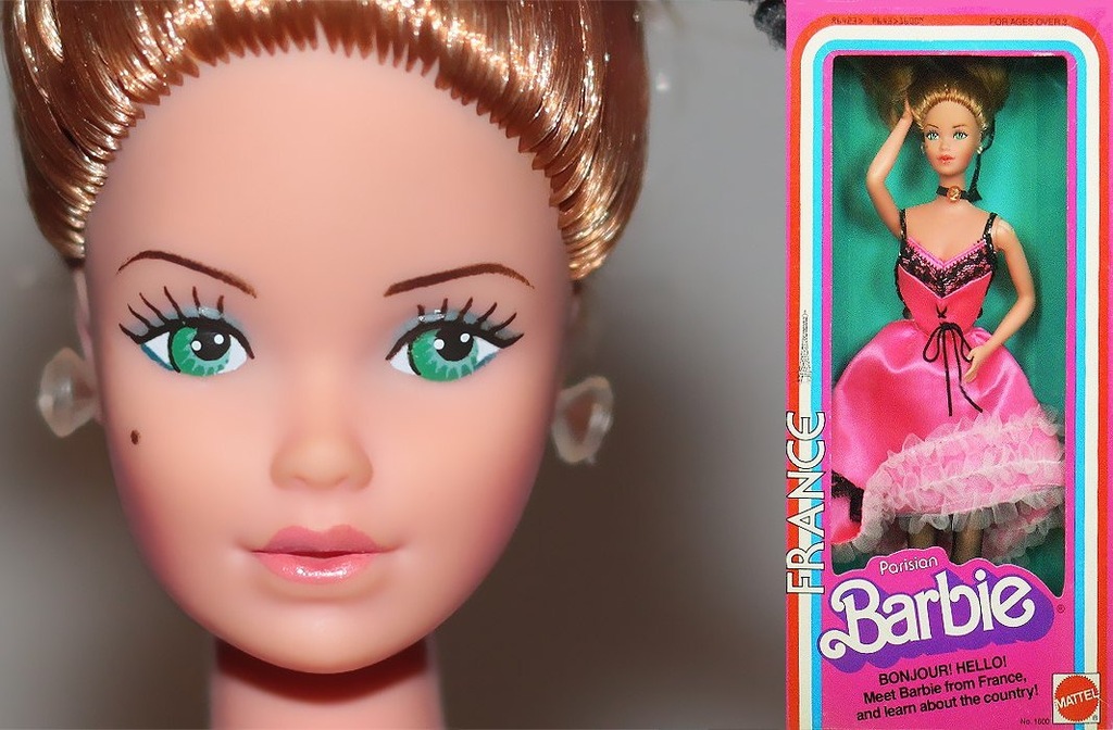 DOLLS OF THE WORLD - Parisian Barbie 1980 Mattel