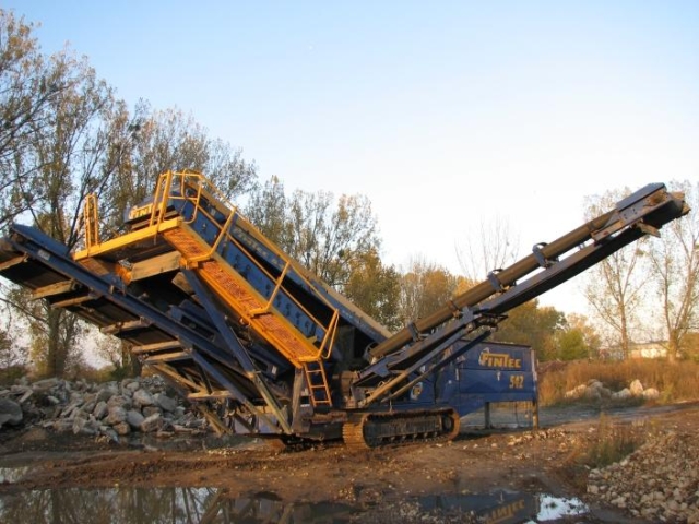 Przesiewacz Fintec 542 Wynajem