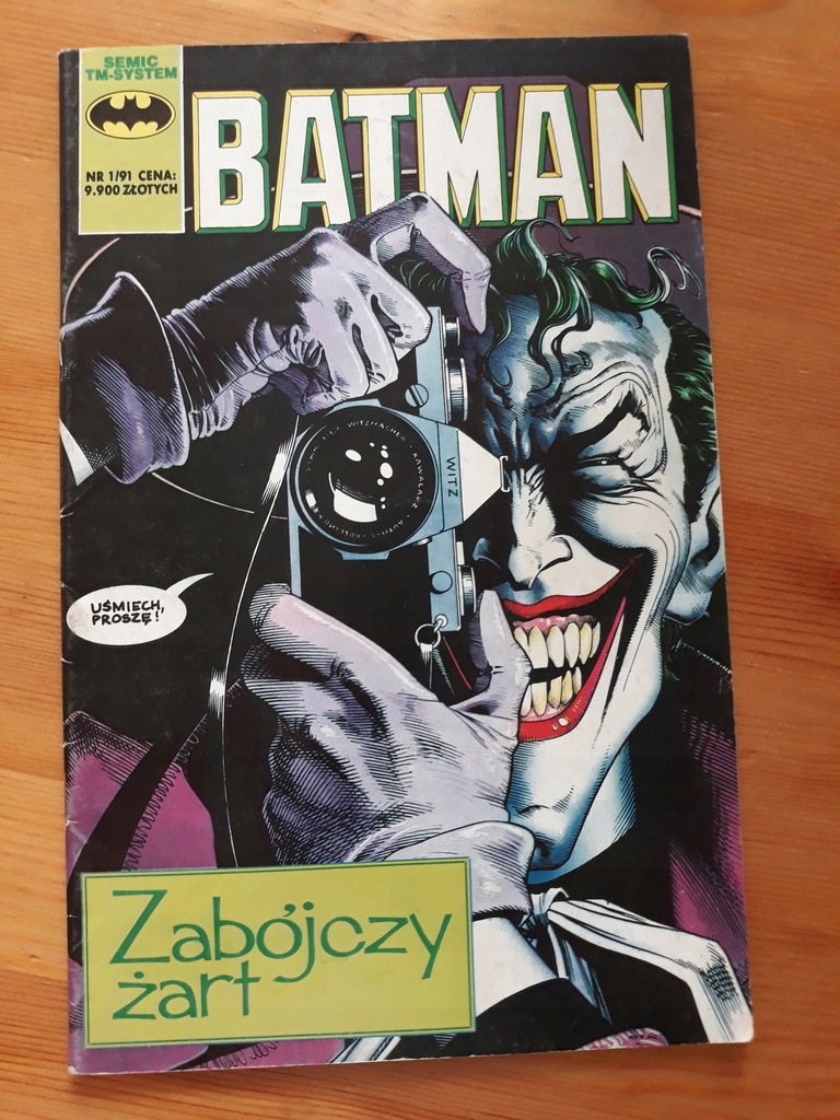 BATMAN 1/1991 Zabójczy żart TM SEMIC BDB