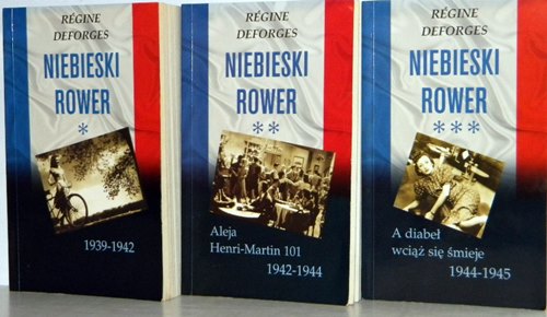 NIEBIESKI ROWER Regine Deforges 3 TOMY