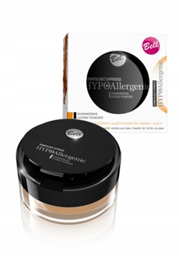 BELL HypoAllergenic PUDER BRĄZUJĄCO ROZŚWIETLAJĄCY