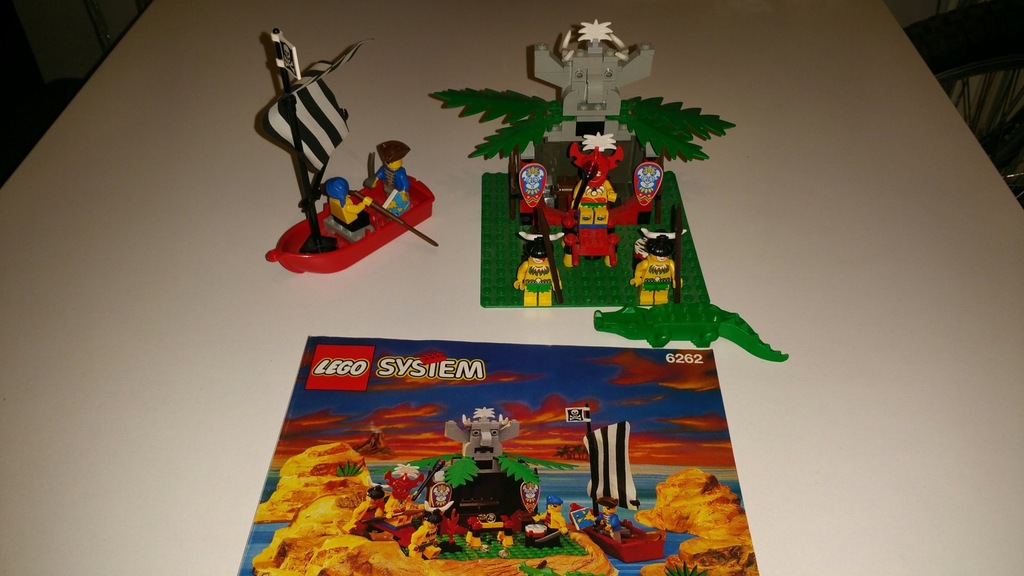Lego System 6262 King Kahuka's Throne PIRACI
