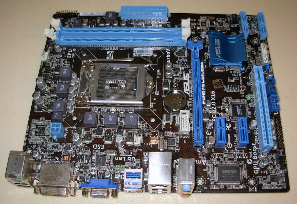 Asus P8H61-M LE/USB3 chipset H61 LGA1155 Gwar FV - 7484994538 ...