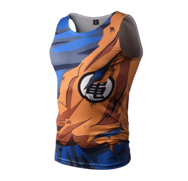 Tank Dragon Ball Termoaktywna Rashguard Goku Xxl 6985319984 Oficjalne Archiwum Allegro