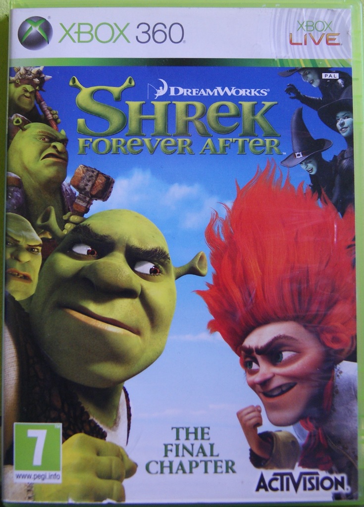 shrek forever after xbox 360