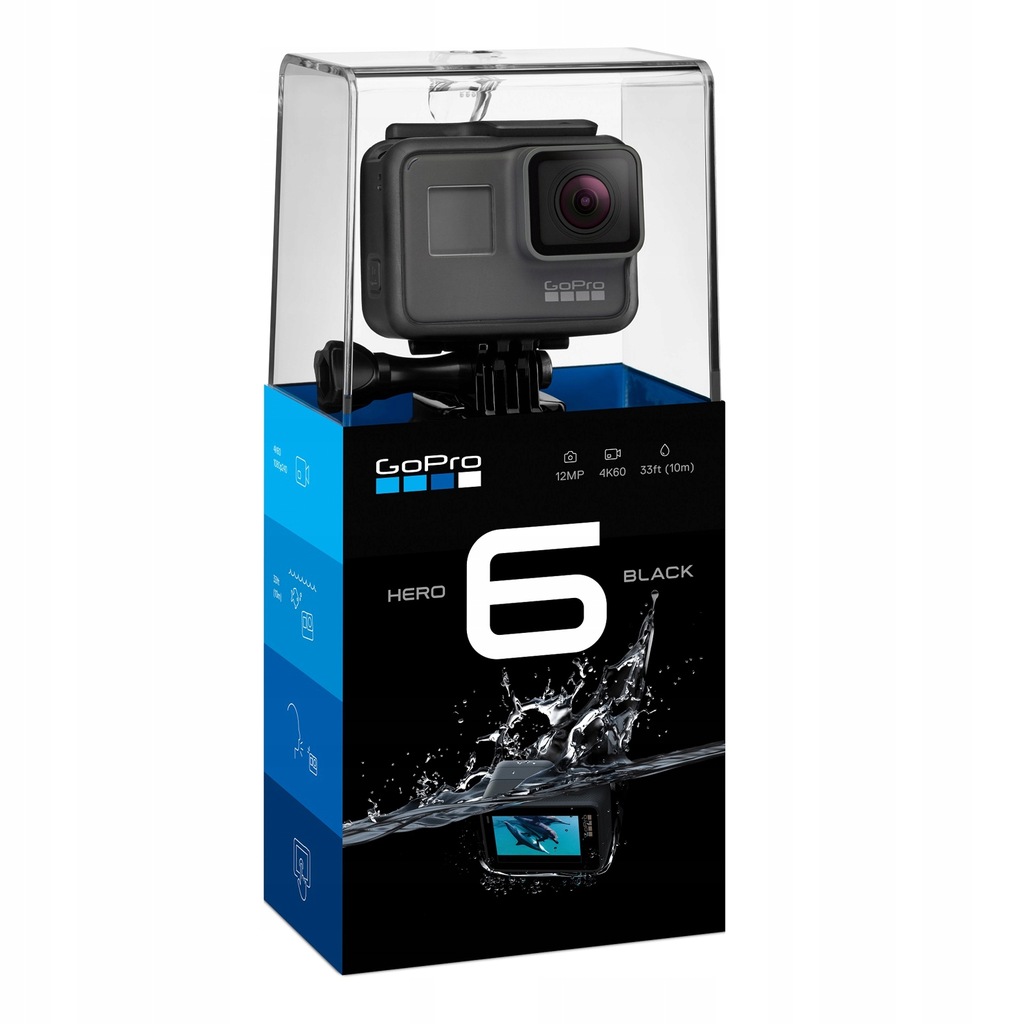 Kamera Sportowa Gopro Hero 6 Black 12mp 4k60fps 7699125594 Oficjalne Archiwum Allegro