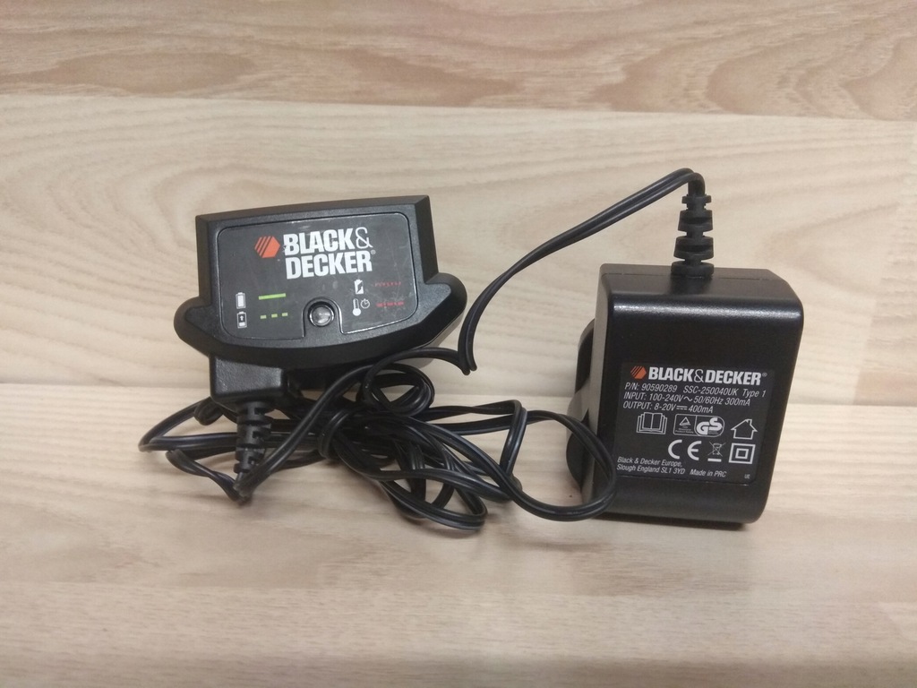 8V-20V Black & Decker SSC-250040UK AC Adapter Battery Charger P/N