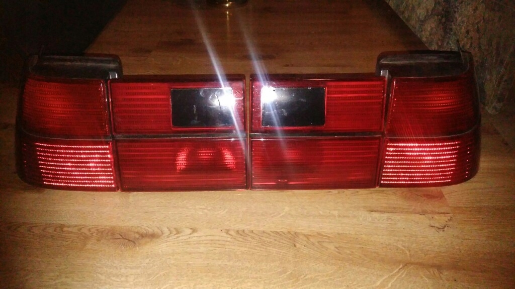 Lampy tylne Vw Corrado czerwone hella