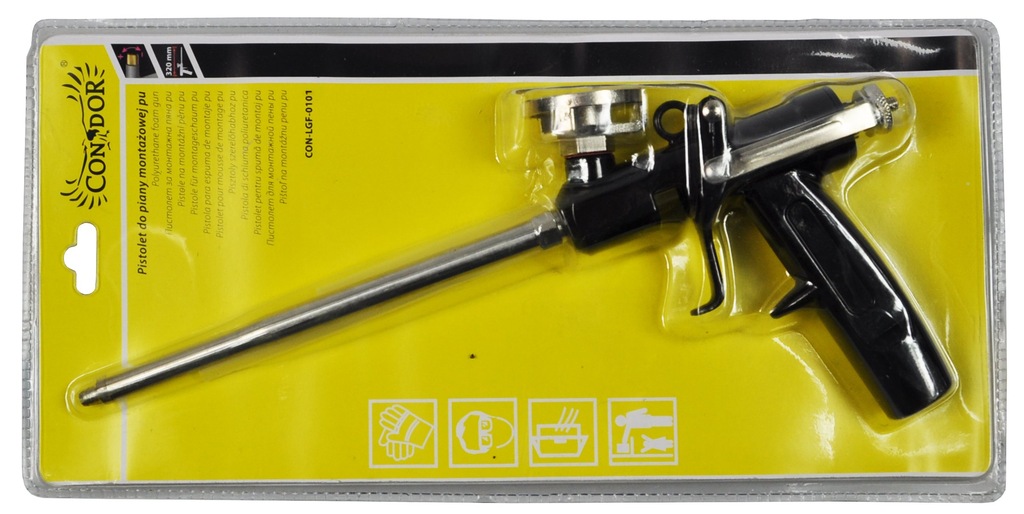 PISTOLET DO PIANKI MONTAŻOWEJ PIANY METAL CONDOR
