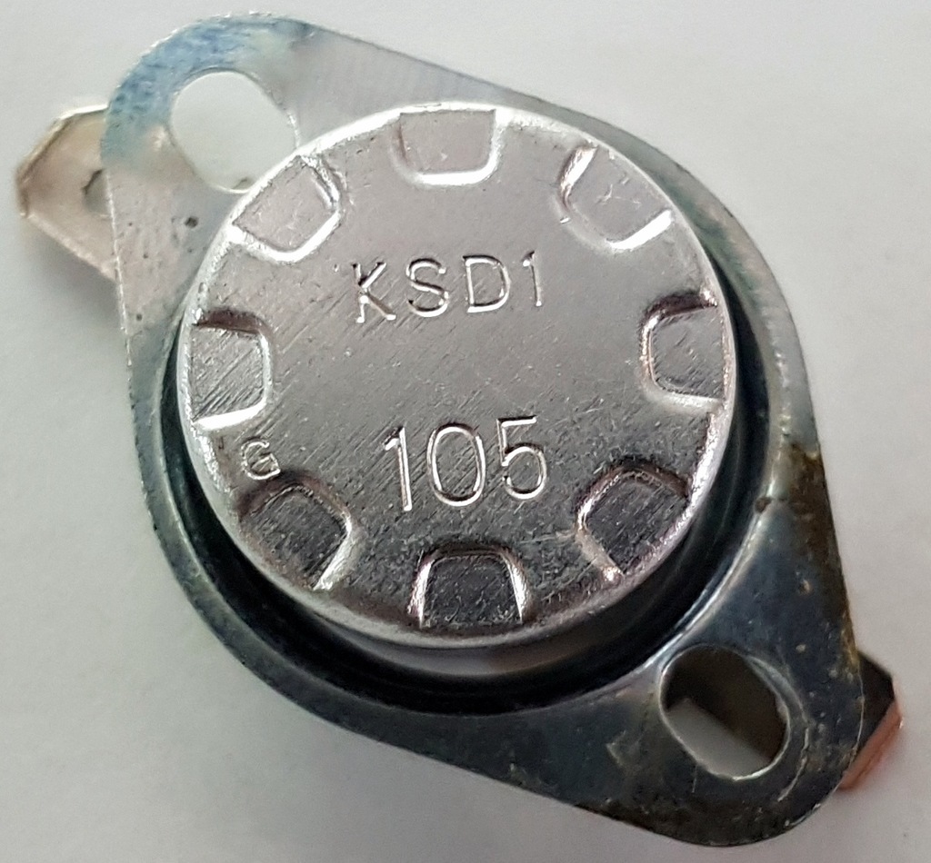 Termostat bimetaliczny KSD1 105 norm. zamknięty - 7166463913 ...