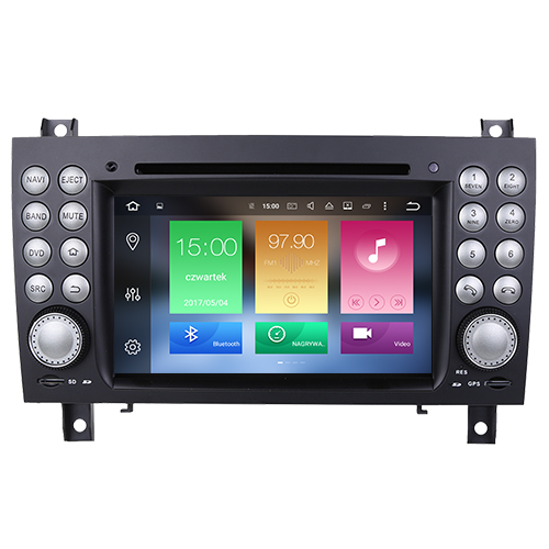 RADIO NAWIGACJA GPS MERCEDES SLK R171 20042011 FV