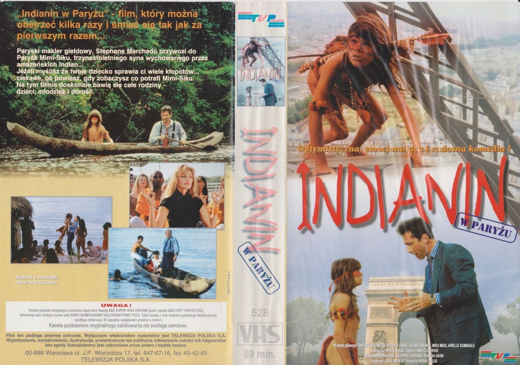 [VHS-418] INDIANIN W PARYŻU
