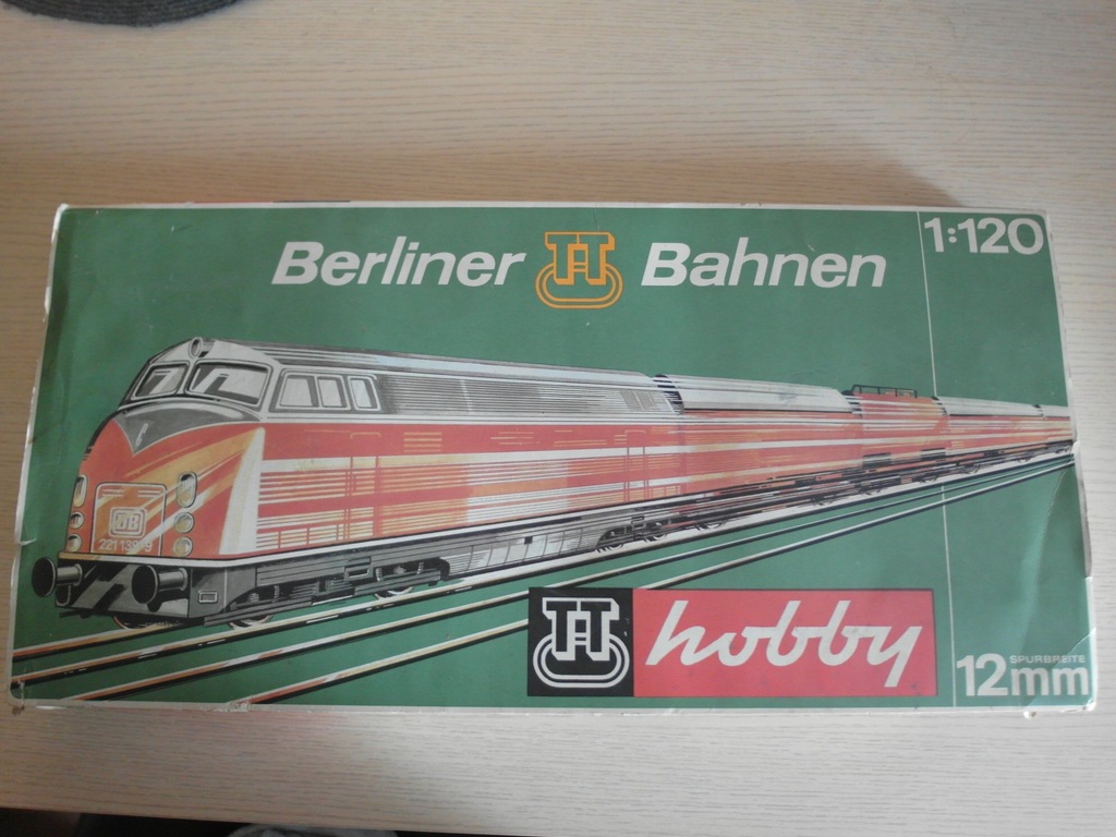 BERLINER BAHNEN TT 1;120 - ZESTAW  TT HOBBY