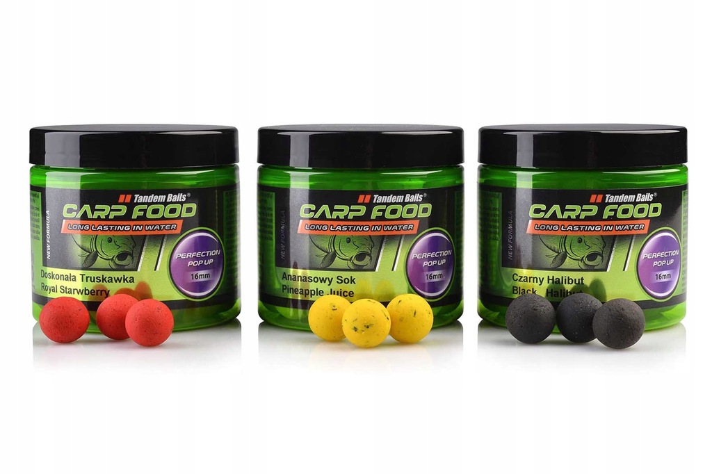 TANDEM BAITS KULKI POP-UP 16mm SŁODKA KUKURYDZA