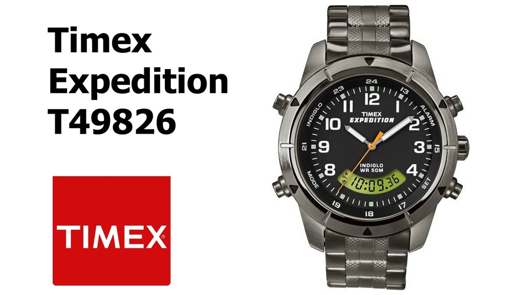 TIMEX Zegarek męski Timex Expedition Metal Combo