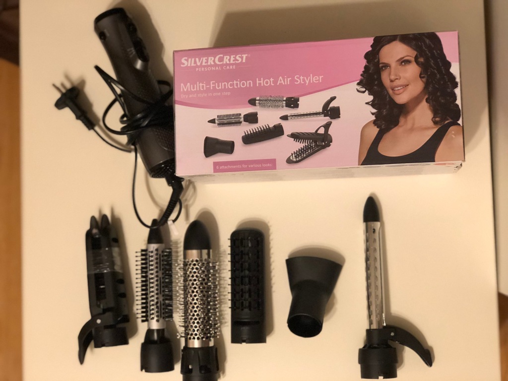 Silvercrest multi function hot hotsell air styler