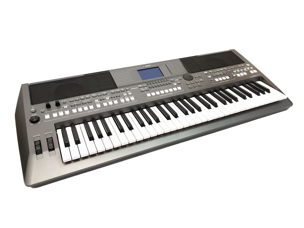 Yamaha PSR-S 670 - keyboard + statyw - 7436747349 - oficjalne archiwum