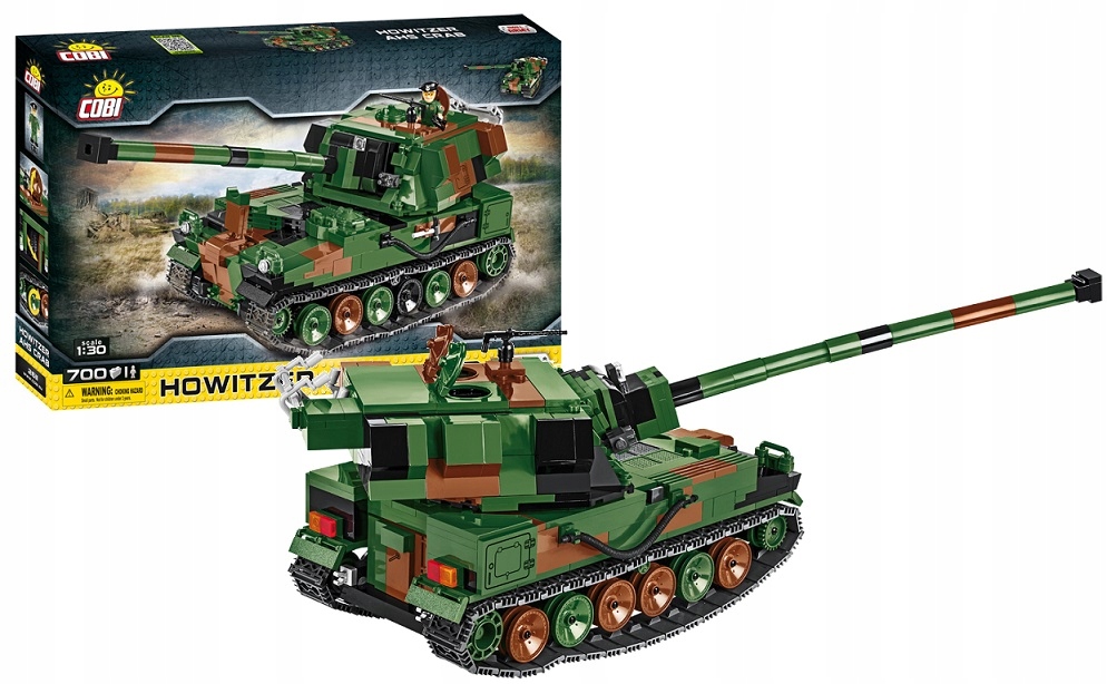 COBI 2611 SMALL ARMY HOWITZER AHS KRAB CZOŁG