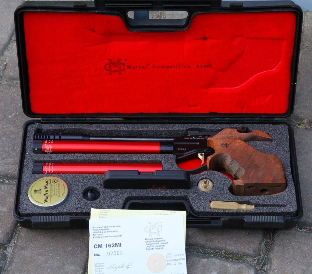 pistolet MORINI CM 162 MI - PCP - match - PPN