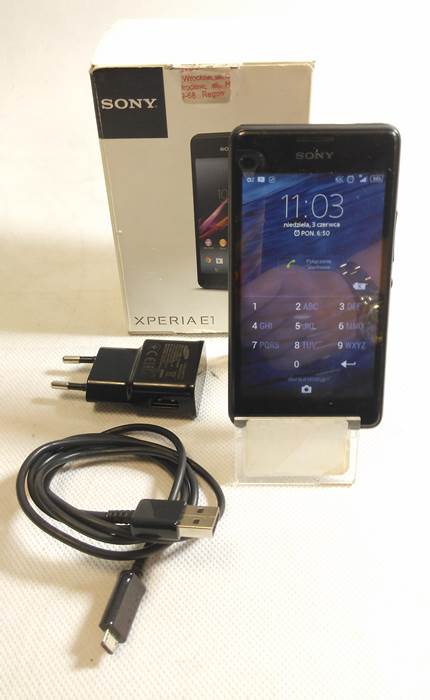 SONY XPERIA E1 - PUDEŁKO BLOKADA PIN