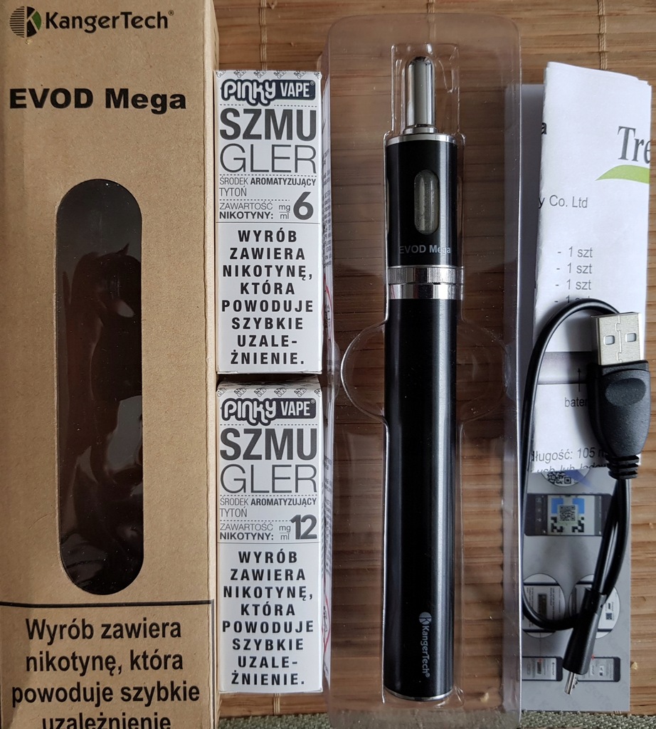 Kangertech EVOD MEGA PApieros elektroniczy+2xwkład