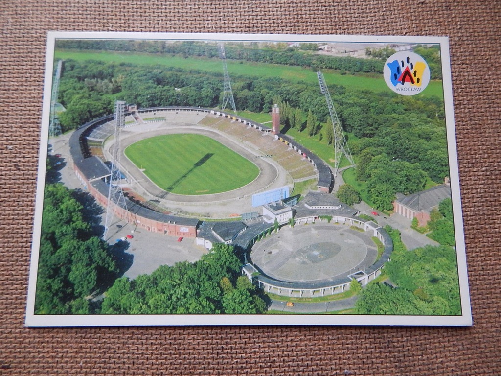 Wrocław stadion olimpijski z lotu ptaka