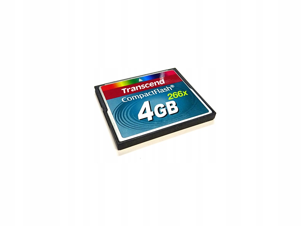 Karta CompactFlash CF Transcend 4GB 266x
