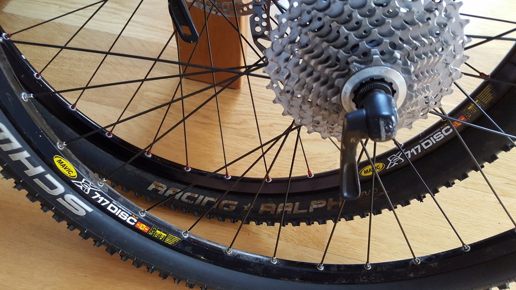 Komplet kół 26"  Mavic X717, XT, Racing Ralph
