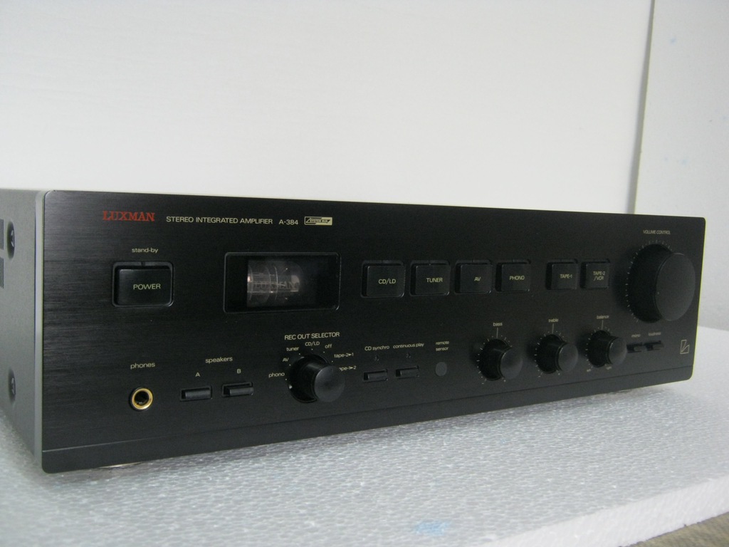 LUXMAN A 384 - PHONO MM I MC  100 % ORG.  IDEALNY