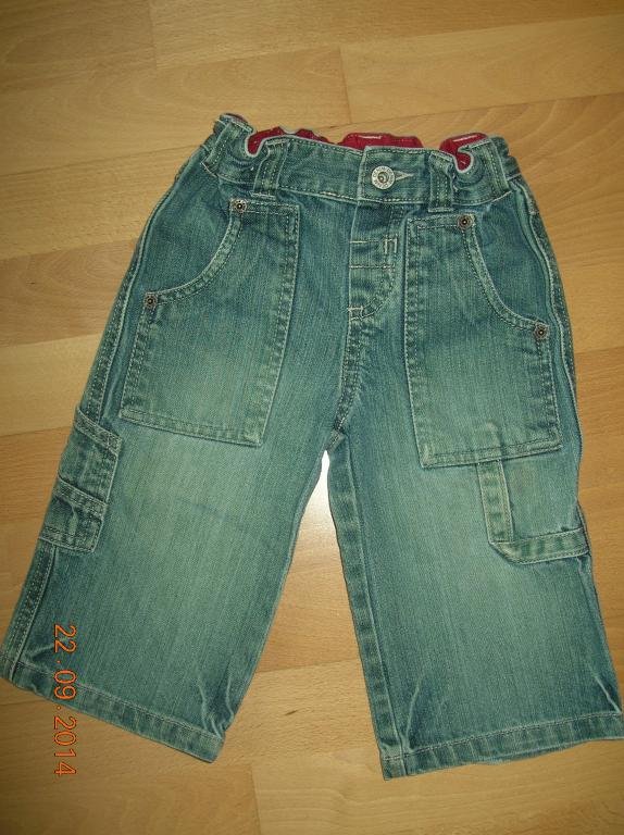 Spodnie jeansy na chłopczyka 12-18 M rozmiar 80