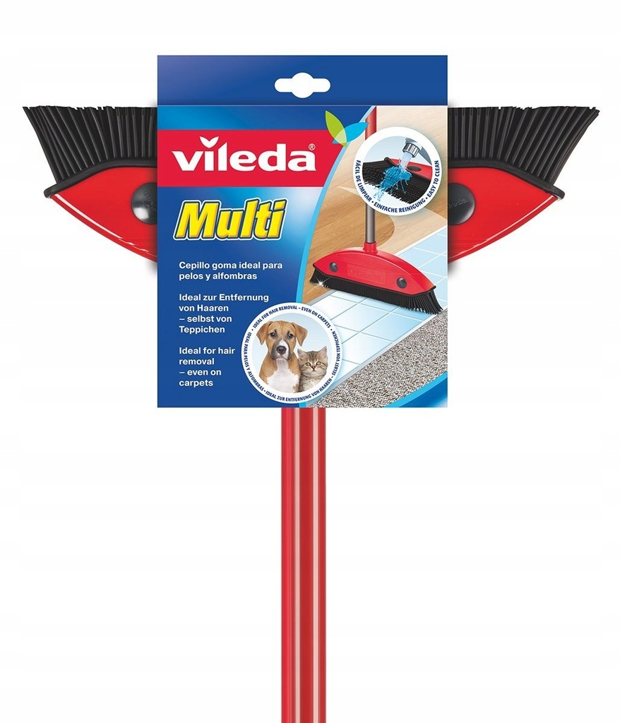 VILEDA MULTI SZCZOTKA GUMOWA MIOTŁA WKŁAD