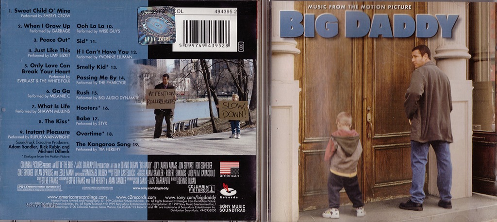 BIG DADDY - SOUNDTRACK Garbage Melanie C Everlast