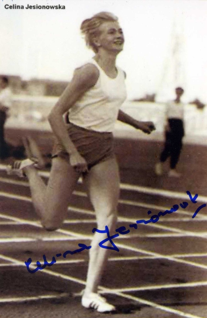 Medaliści olimpijscy - Celina Jesionowska