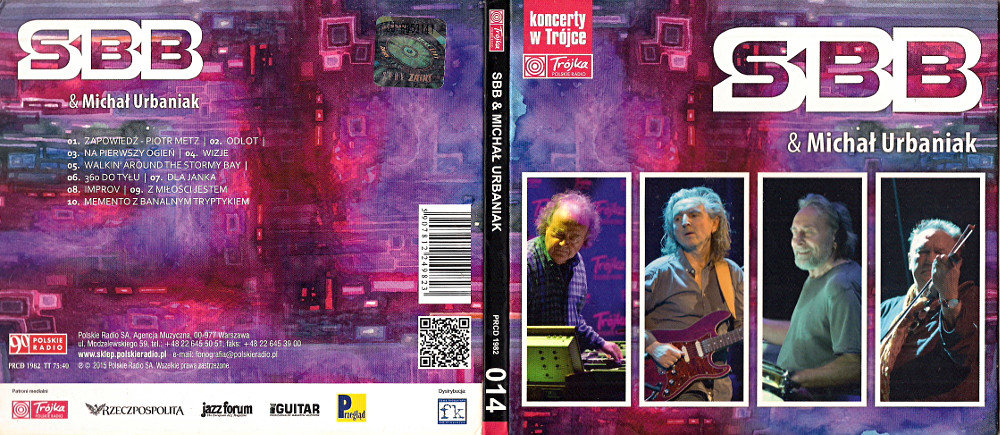 SBB & MICHAŁ URBANIAK - KONCERTY W TRÓJCE [CD]