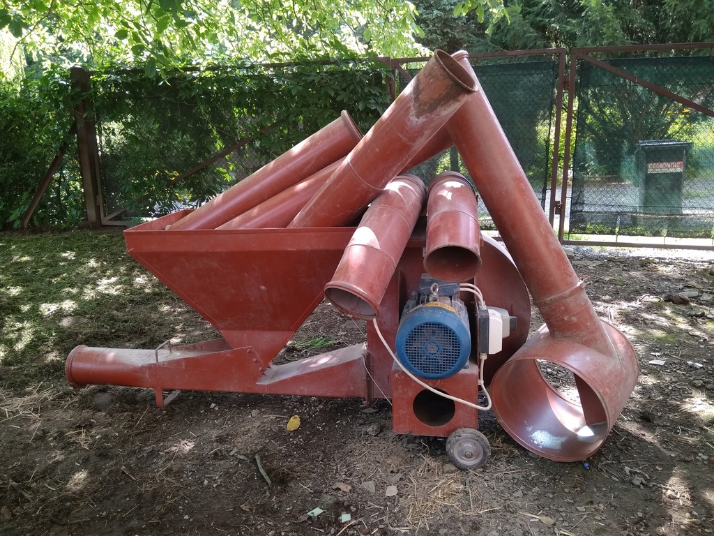 Dmuchawa do zboża, podajnik pneumatyczny do ziarna