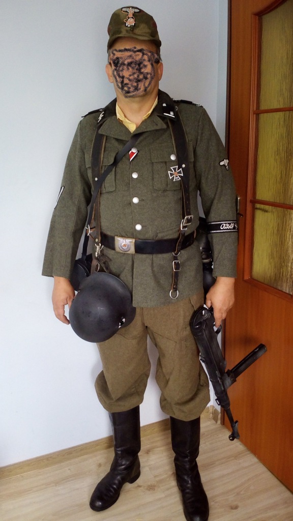Mundur niemiecki ,hełm 
