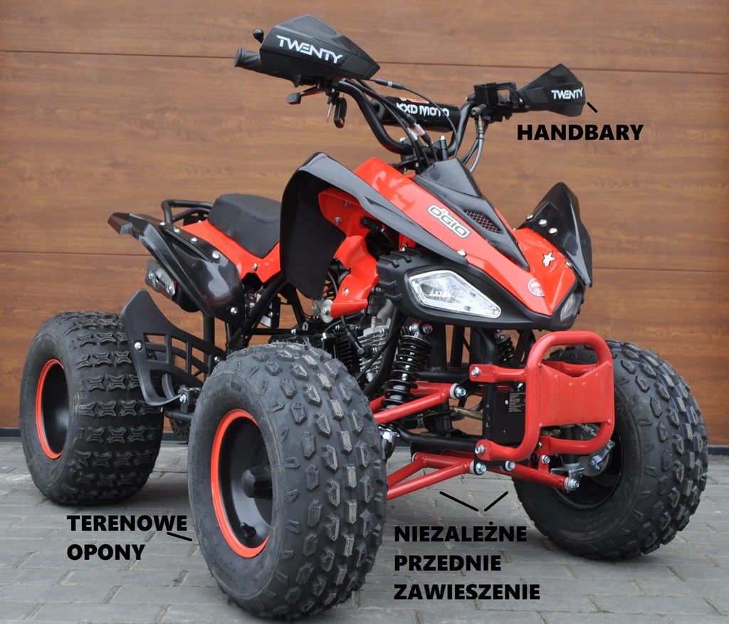  QUAD  ATV CARBON  125  8 KXD MOTO GERMANY RATY 7546403953 