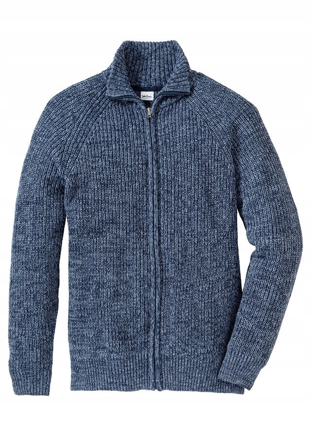 Sweter rozpinany Regula niebieski 48/50 (M) 930587