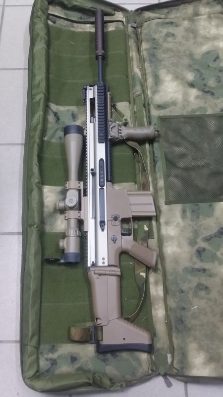 KARABINEK ASG WR TACTICAL FN SCAR SSR MK 20 MOD 0